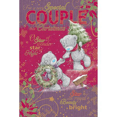Special Couple Me to You Bear Christmas Card £2.49
